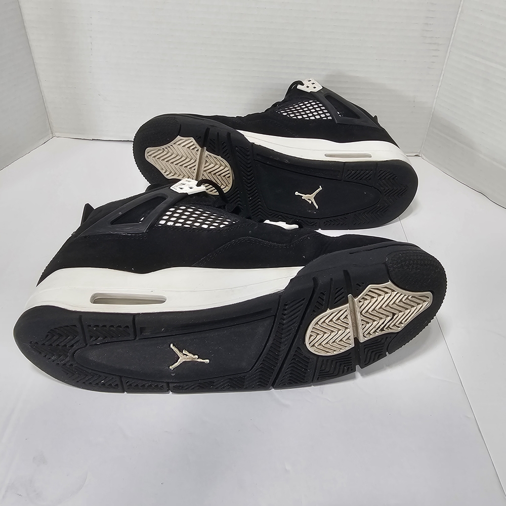 Air Jordan 4 Retro White Thunder (GS) Black/White-Black FQ8213-001 Size 7Y - Picture 8 of 14